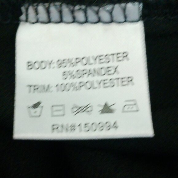 Belldini Womens Black Embellished Top Size XL - Picture 6 of 9